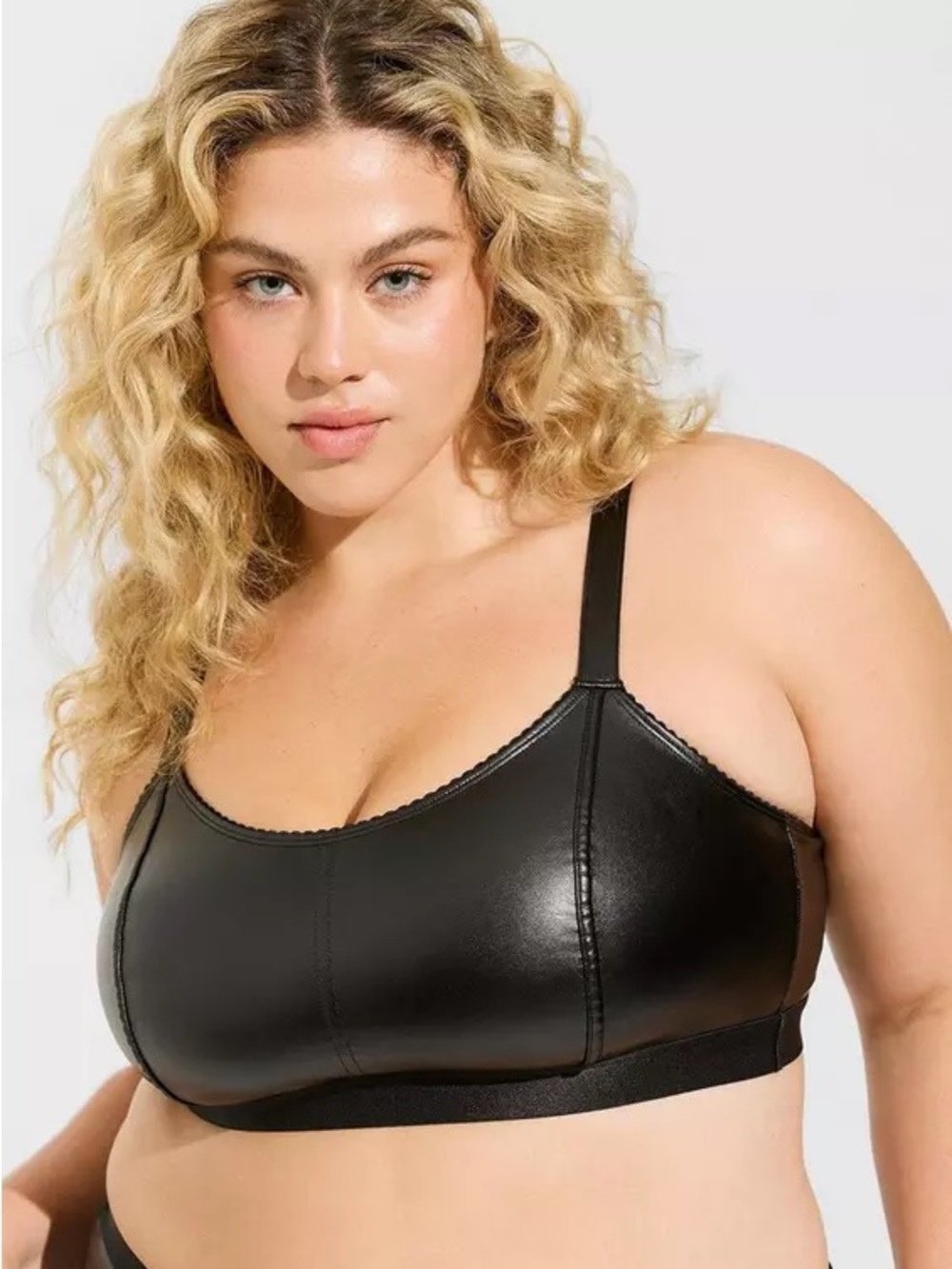 Torrid Pleather Wireless Bralette